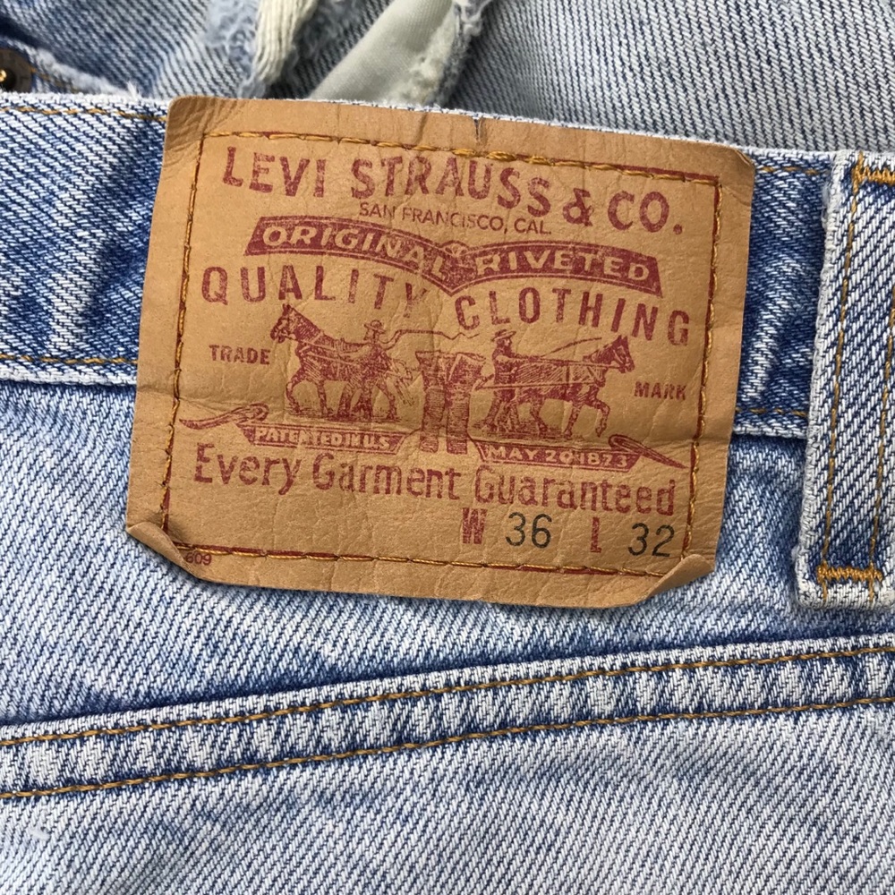 Vintage Levi’s 550 High Waist wedgie fit Jeans - Picture 7 of 7
